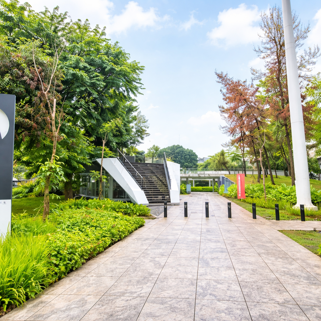 Taman kota di Jakarta
